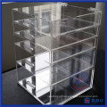 Yageli Customized Clear Grande organizador de maquiagem acrílica